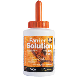 Solución NAF de aceite para pezuñas de herrador