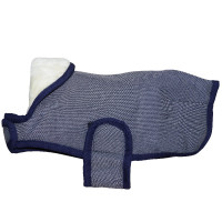 Manta de forro polar para perro Canter Azul