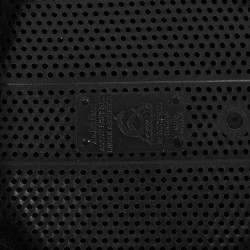 Acavallo Classic Gel y Salvacruz de piel de oveja Negro / negro