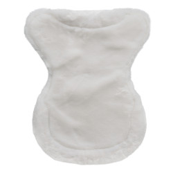 Acavallo Classic Gel y Salvacruz de piel de oveja Blanco / claro Transparente