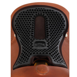 Acavallo Ortho-Coccyx Western Gel Cubre Asiento Hexagonal Dri-Lex 20mm Acavallo Ortho-Coccyx Western Gel Cubre Asiento Hexagonal Dri-Lex 20mm