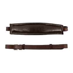 Muserola de cuero Acavallo para Hackamore Marrón oscuro Marrón Muserola de cuero Acavallo para Hackamore Marrón oscuro Marrón