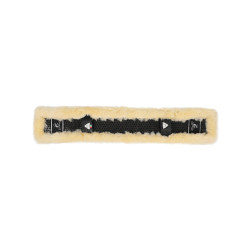 Acavallo Classic Short Girth Gel & Bolso de viaje de piel de oveja
