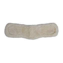 Acavallo Vaina Anatómica Cincha Corta Gel & Piel de Oveja Blanco Acavallo Vaina Anatómica Cincha Corta Gel & Piel de Oveja Blanco