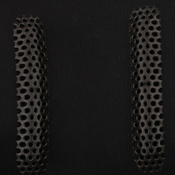 Botas de pierna delantera Acavallo Opera Gel con cierre de botón Negro / rojo Botas de pierna delantera Acavallo Opera Gel con cierre de botón Negro / rojo