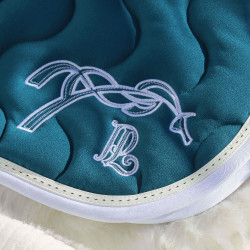 Mantilla Pénélope Classique Verde pato / blanco