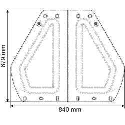 Bebedero doble Polyflap La Gée