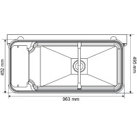 Bebedero doble Polybac 75 M...