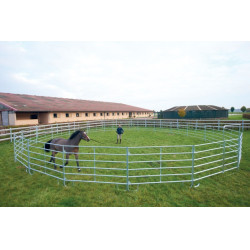 Parque circular galvanizado Ø 10 m panel 3,60 m La Gée