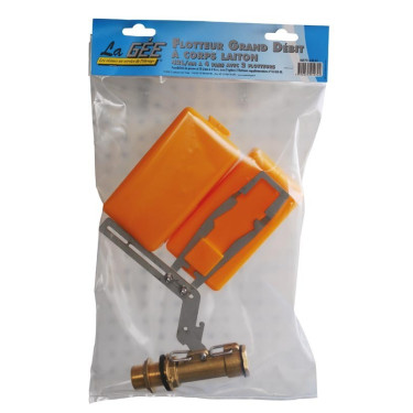 Válvula de flotador de alto flujo La Gée