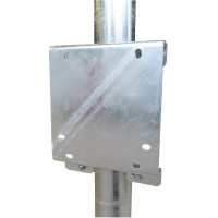 Placa con 1/2 brida de...