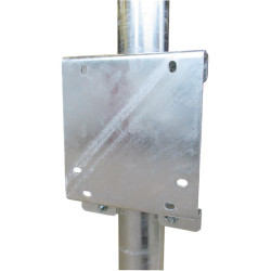 Placa con 1/2 brida de fijación para bebedero Polyflex NC La Gée Placa con 1/2 brida de fijación para bebedero Polyflex NC La Gée