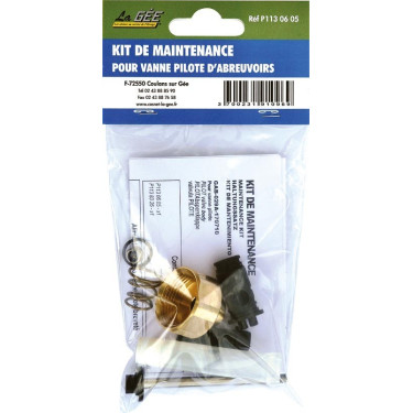 Kit de mantenimiento para válvula piloto de latón La Gée Kit de mantenimiento para válvula piloto de latón La Gée