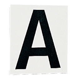 Juego de adhesivos con 12 letras para matrículas o paneles de doma La Gée Juego de adhesivos con 12 letras para matrículas o paneles de doma La Gée