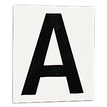 Juego de adhesivos con 12 letras para matrículas o paneles de doma La Gée Juego de adhesivos con 12 letras para matrículas o paneles de doma La Gée