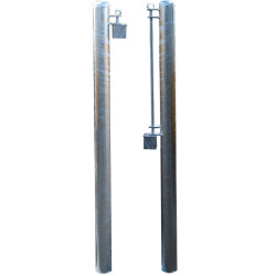 Postes con sistema de fijación y antirrobo La Gée