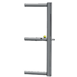 Panel frontal extraíble con pestillo automático para puerta estable La Gée Panel frontal extraíble con pestillo automático para puerta estable La Gée