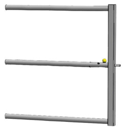 Panel frontal extraíble con pestillo automático para puerta estable La Gée Panel frontal extraíble con pestillo automático para puerta estable La Gée