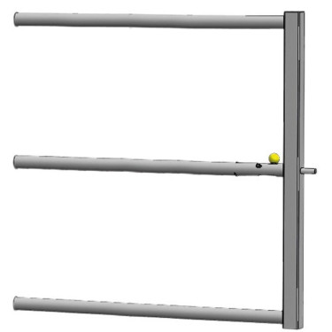 Panel frontal extraíble con pestillo automático para puerta estable La Gée Panel frontal extraíble con pestillo automático para puerta estable La Gée
