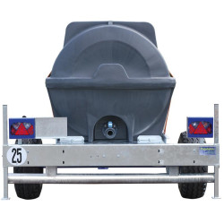Tanque rodante para tractor 1500 L La Gée