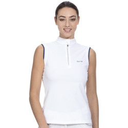 Polo de concurso Equit'M sin mangas Mujeres Polo de concurso Equit'M sin mangas Mujeres