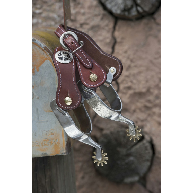 Correas de espuelas western Randol's Sheriff Correas de espuelas western Randol's Sheriff