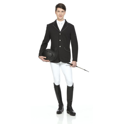 Chaqueta de concurso Equi-Theme Soft Classic Negro