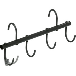 Colgador múltiple plegable Negro