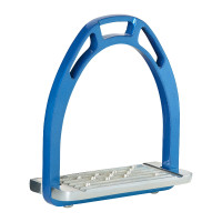 Estribos de Aluminio Horze Azúl / plata
