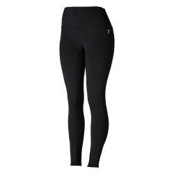 Pantalones de montar de Compresión para Mujer con Asiento Completo Gillian Horze Negro Pantalones de montar de Compresión para Mujer con Asiento Completo Gillian Horze Negro