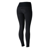 Pantalones de montar de Compresión para Mujer con Asiento Completo Gillian Horze Negro