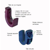 Ganchos Proclip Azul Ganchos Proclip Azul