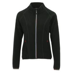 Chaqueta polar Equithème Lena Negro Chaqueta polar Equithème Lena Negro