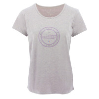 Camiseta Equithème Anna Rosa jaspeado