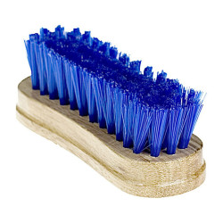 Cepillo para la cabeza Horze base de madera Azul Cepillo para la cabeza Horze base de madera Azul
