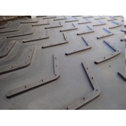 Suelo de goma V6 4.5 mm para remolque