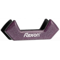 Adhesivos Flex-On para estribos Safe-On o Junior Ciruela plateado Violeta