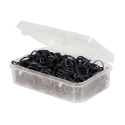Cajita de 500 gomas para crines Horze