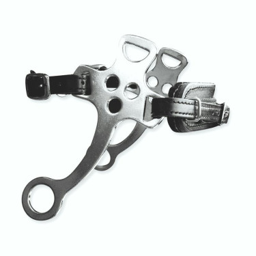 Hackamore Metalab de acero cromado Hackamore Metalab de acero cromado
