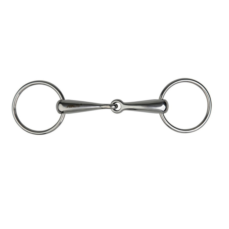 Filete de 2 anillas Metalab con cañón macizo de 22 mm
