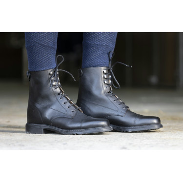 Botines de piel Equithème Dandy Negro