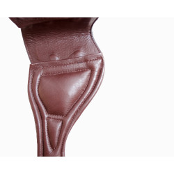 Cabezada con puente Chagall T de T Havana oscuro Marrón