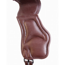 Brida con puente Vargas T de T Havana oscuro Marrón