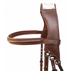 Brida con puente Raphaël T de T Havana oscuro Marrón