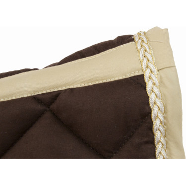 Alfombra CSO Fontainebleau T de T Chocolate / beige Marrón