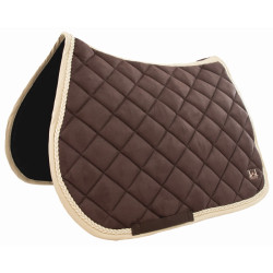 Alfombra CSO Fontainebleau T de T Chocolate / beige Marrón