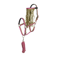 Juego de collar de cabeza de nailon Imperial Riding, cordón de sujeción y frontalera antimoscas Verde Bosque Múltiple Multicolor Juego de collar de cabeza de nailon Imperial Riding, cordón de sujeción y frontalera antimoscas Verde Bosque Múltiple Multicolor