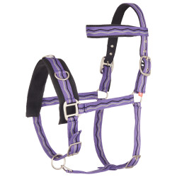 Imperial Riding nailon cavesson Púrpura Real Violeta