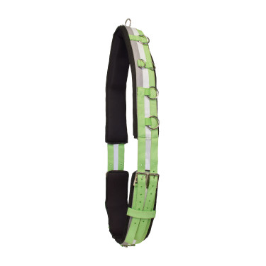 Cinchuelo de trabajo de nylon Imperial Riding Deluxe Neón verde