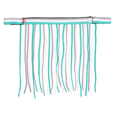 Frontalera mosca de nylon con velcro Imperial Riding Jade Azul